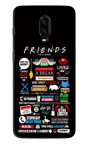FRIENDS OnePlus 6T Back Skin Wrap