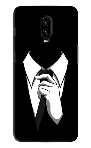 Black Tie OnePlus 6T Back Skin Wrap