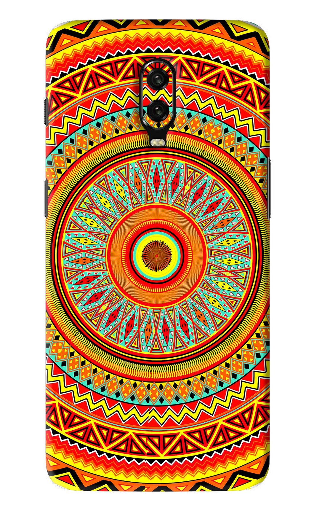 Mandala Pattern OnePlus 6T Back Skin Wrap
