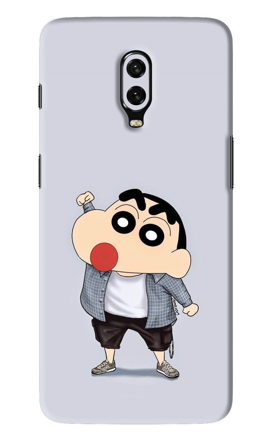 Shinchan OnePlus 6T Back Skin Wrap