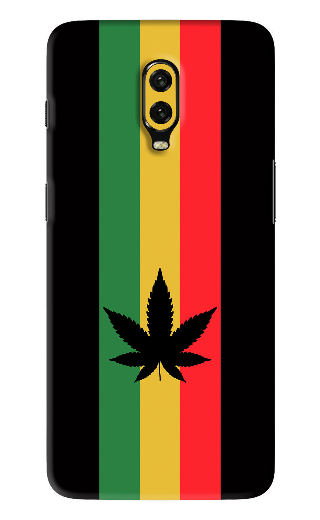 Weed Flag OnePlus 6T Back Skin Wrap