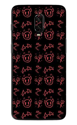 Devil OnePlus 6T Back Skin Wrap