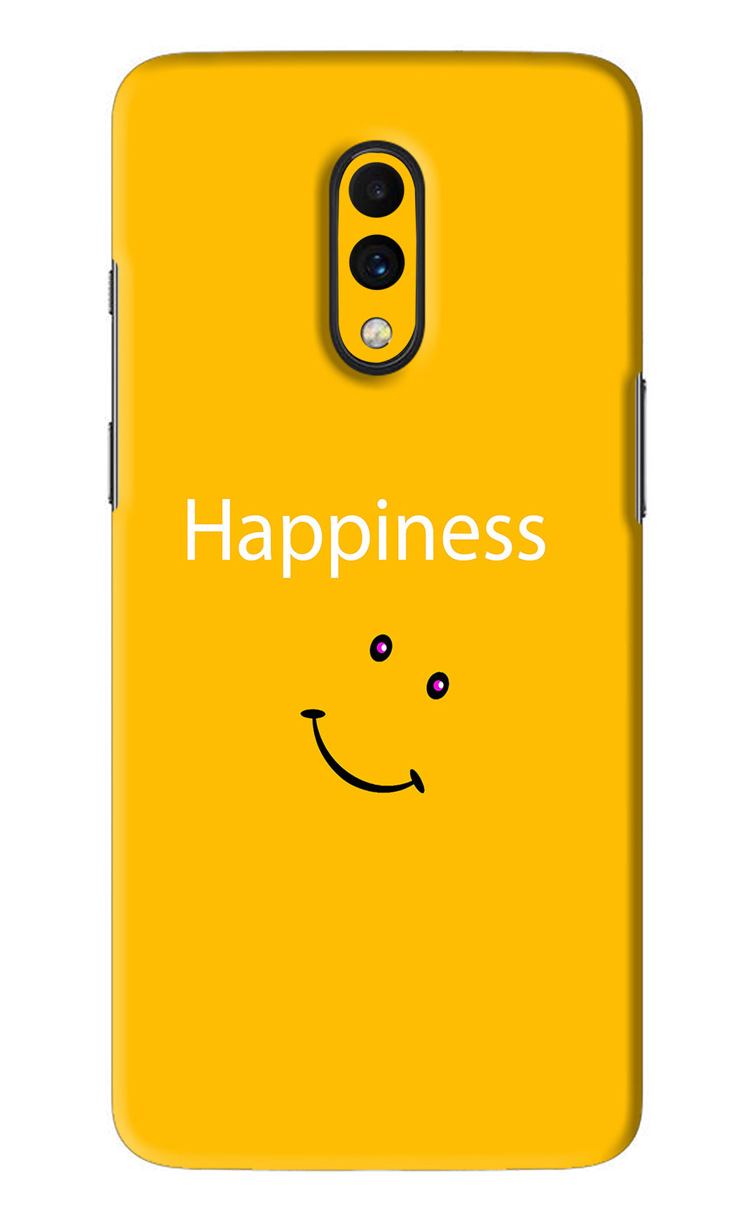 Happiness With Smiley OnePlus 7 Back Skin Wrap