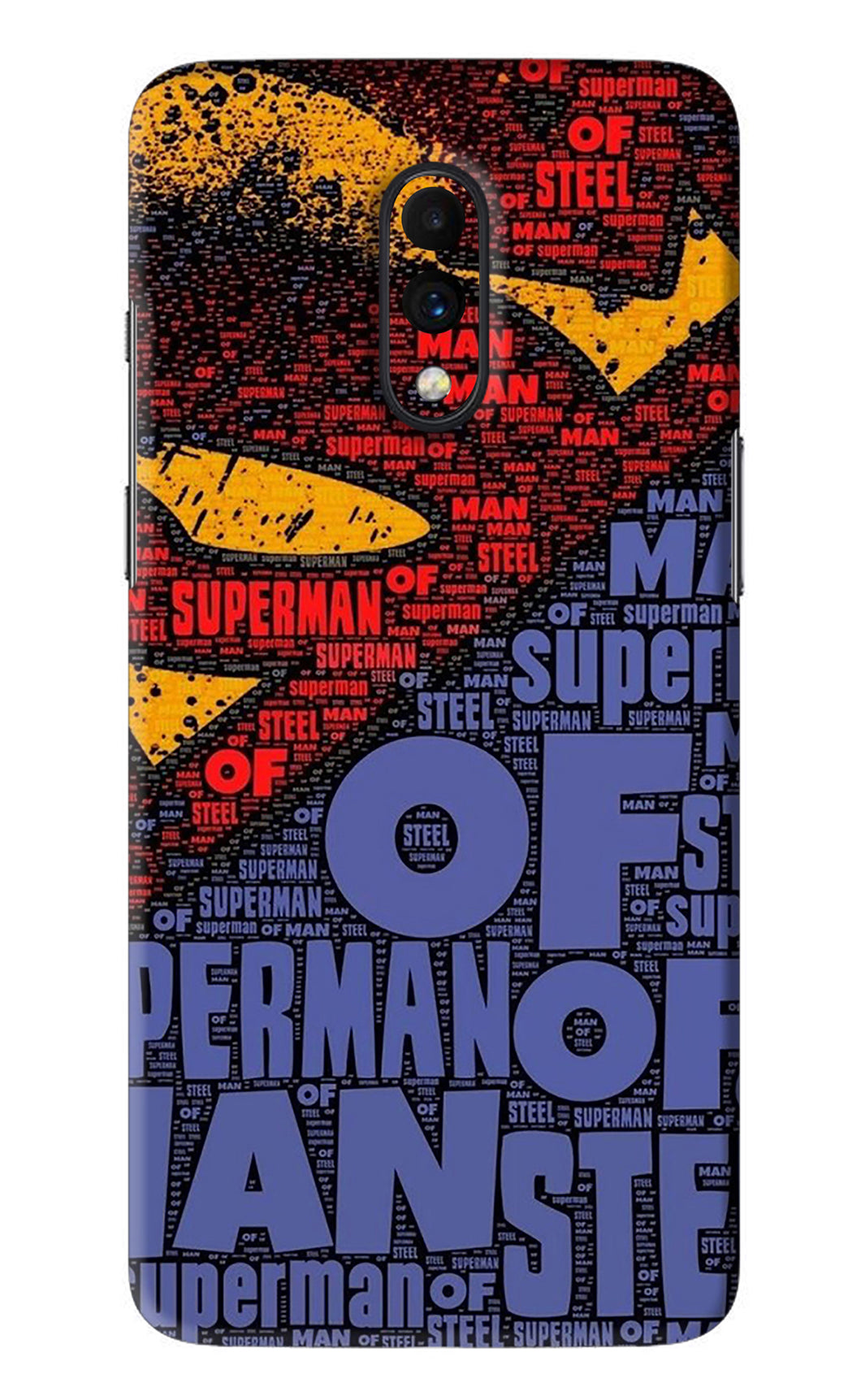 Superman OnePlus 7 Back Skin Wrap