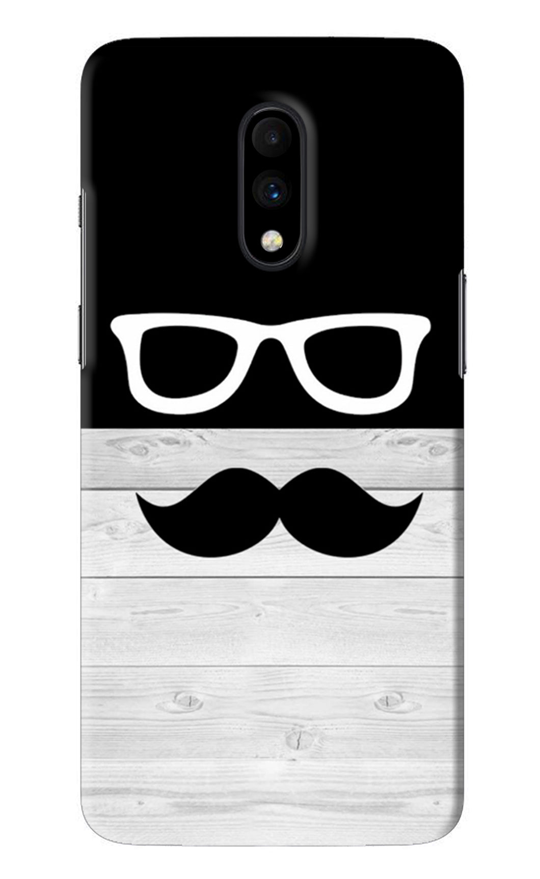 Mustache OnePlus 7 Back Skin Wrap