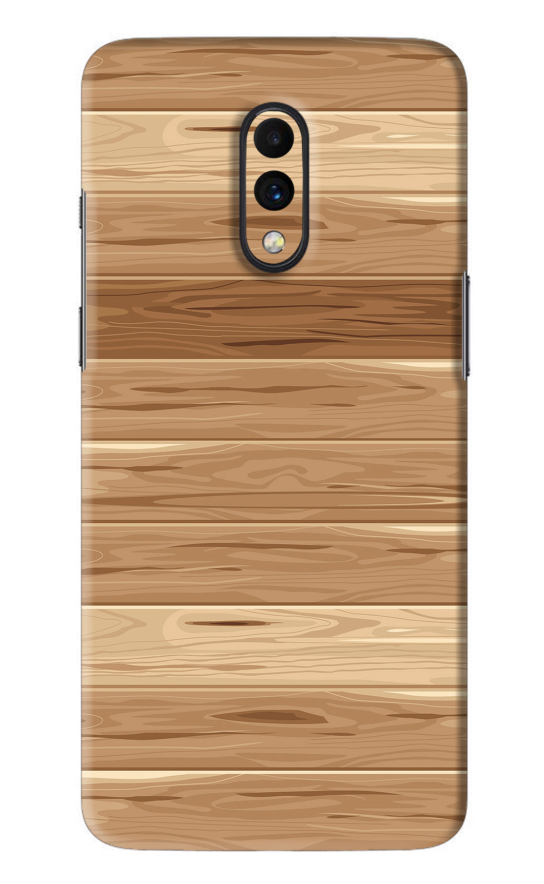 Wooden Vector OnePlus 7 Back Skin Wrap
