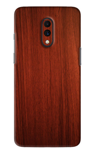 Wooden Plain Pattern OnePlus 7 Back Skin Wrap