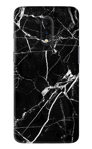 Black Marble Texture 2 OnePlus 7 Back Skin Wrap