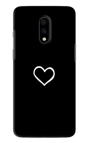 Heart OnePlus 7 Back Skin Wrap