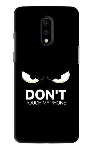 Don'T Touch My Phone OnePlus 7 Back Skin Wrap