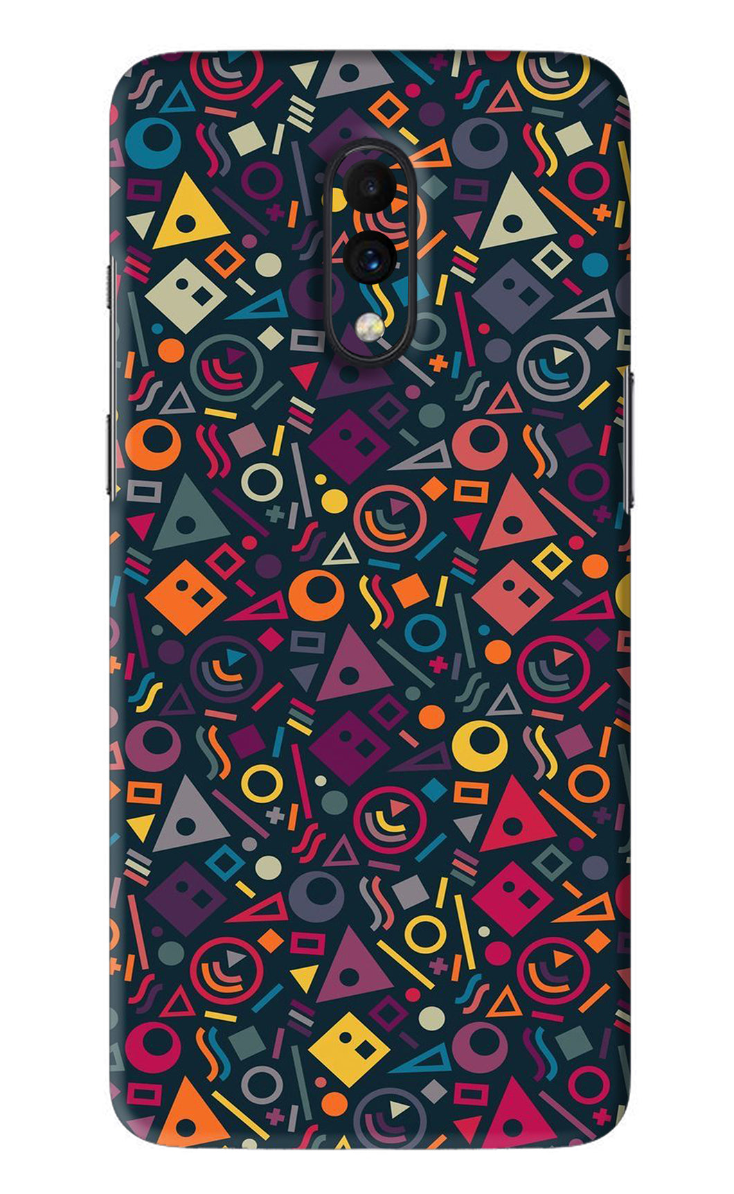 Geometric Abstract OnePlus 7 Back Skin Wrap