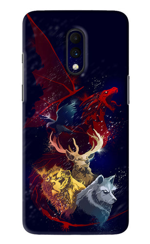 Game Of Thrones OnePlus 7 Back Skin Wrap