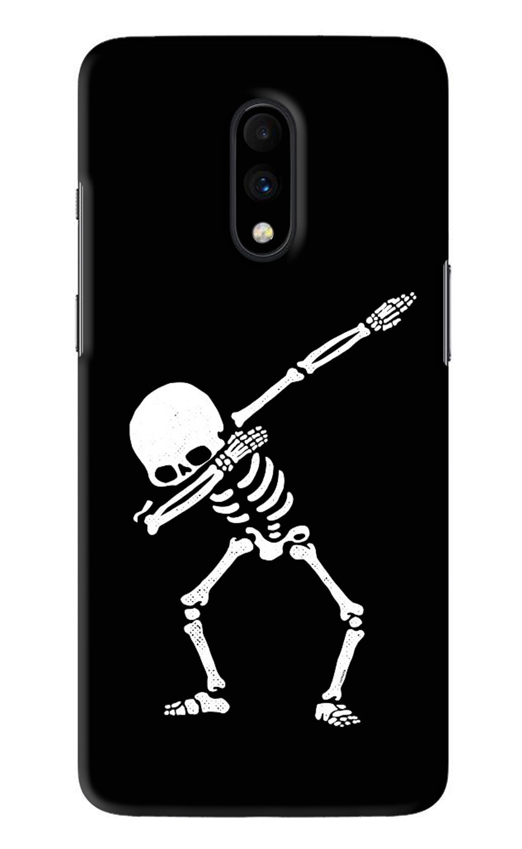 Dabbing Skeleton Art OnePlus 7 Back Skin Wrap