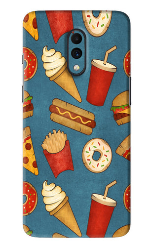 Foodie OnePlus 7 Back Skin Wrap