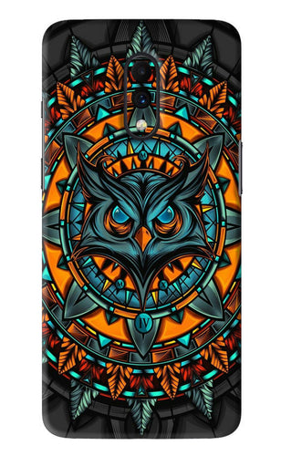 Angry Owl Art OnePlus 7 Back Skin Wrap