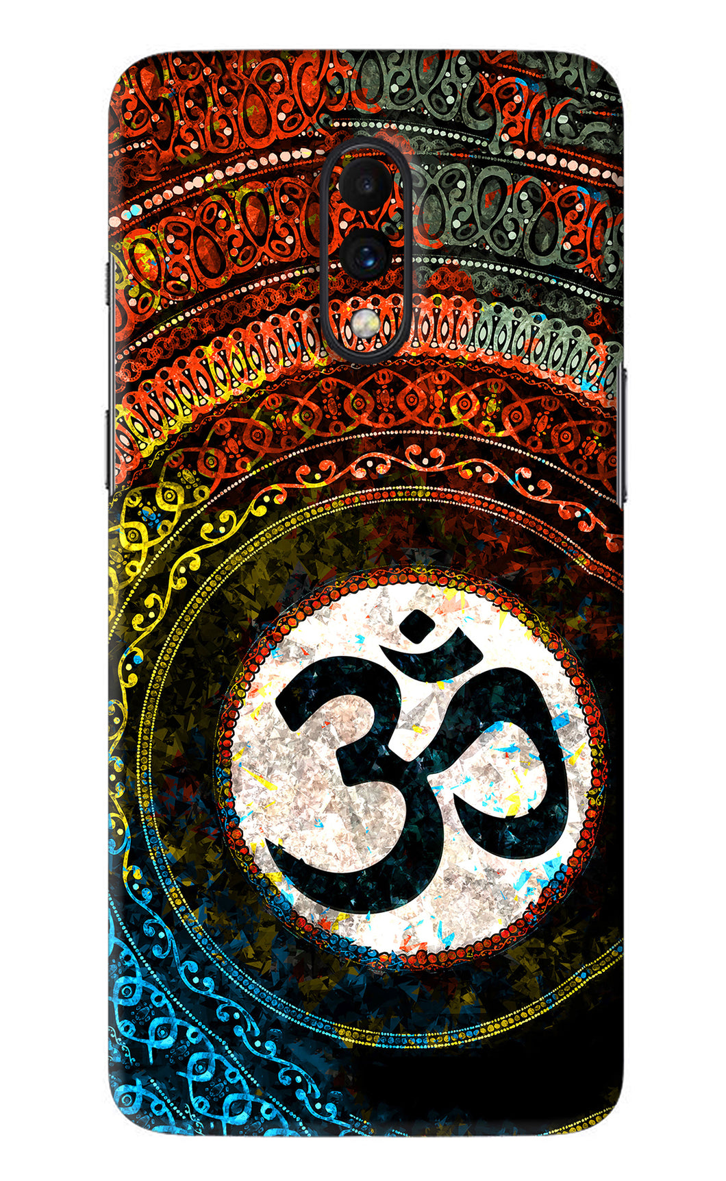 Om Cultural OnePlus 7 Back Skin Wrap