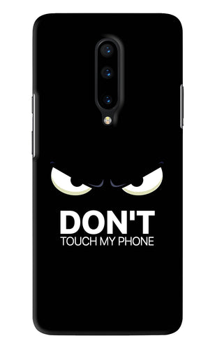 Don'T Touch My Phone OnePlus 7 Pro Back Skin Wrap