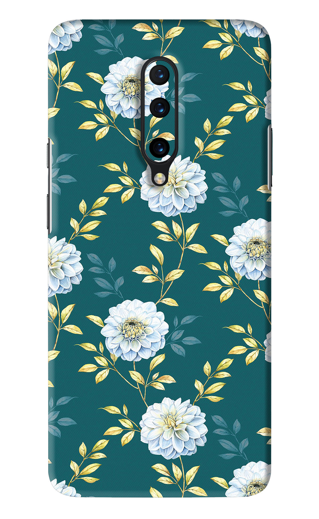 Flowers 5 OnePlus 7 Pro Back Skin Wrap