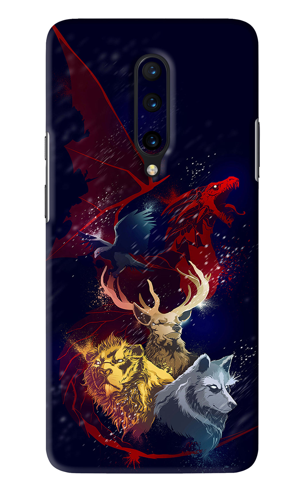 Game Of Thrones OnePlus 7 Pro Back Skin Wrap
