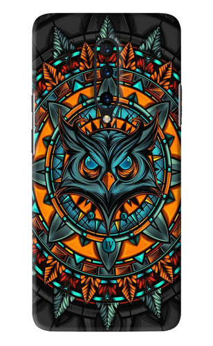 Angry Owl Art OnePlus 7 Pro Back Skin Wrap