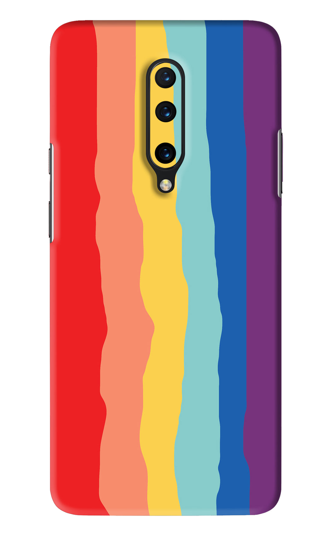 Rainbow OnePlus 7 Pro Back Skin Wrap