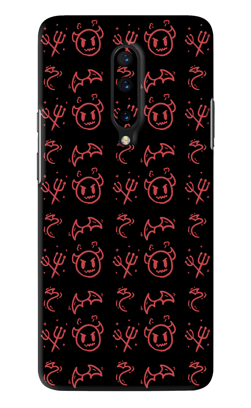 Devil OnePlus 7 Pro Back Skin Wrap