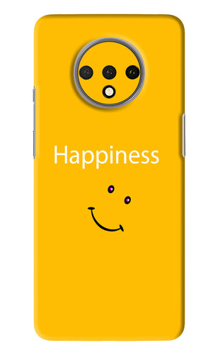Happiness With Smiley OnePlus 7T Back Skin Wrap