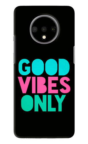 Quote Good Vibes Only OnePlus 7T Back Skin Wrap