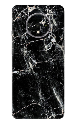 Black Marble Texture 1 OnePlus 7T Back Skin Wrap