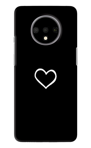 Heart OnePlus 7T Back Skin Wrap