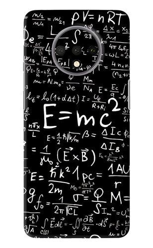 Physics Albert Einstein Formula OnePlus 7T Back Skin Wrap