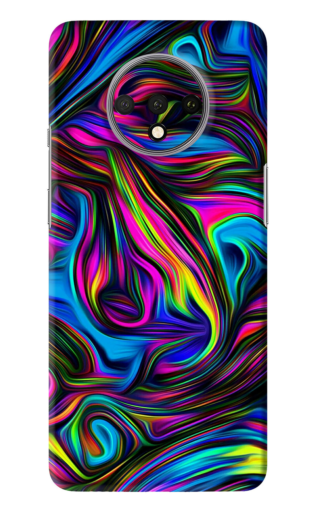 Abstract Art OnePlus 7T Back Skin Wrap