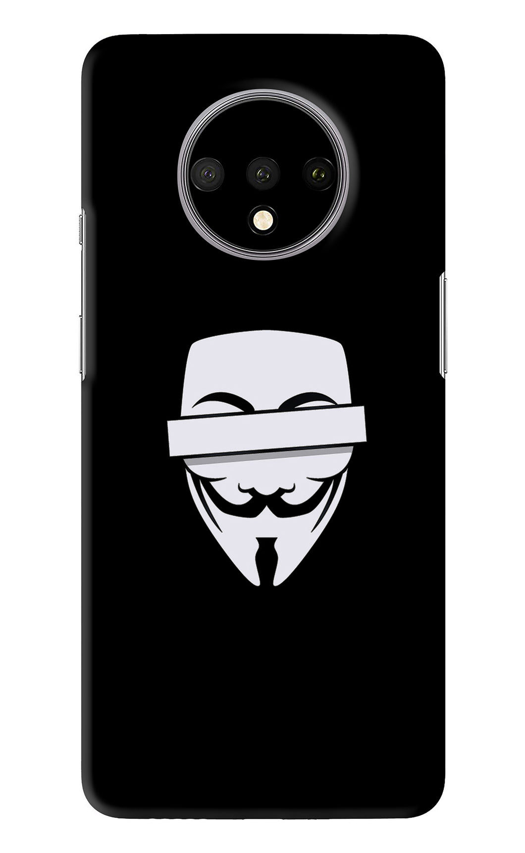 Anonymous Face OnePlus 7T Back Skin Wrap