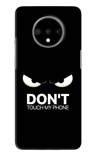 Don'T Touch My Phone OnePlus 7T Back Skin Wrap