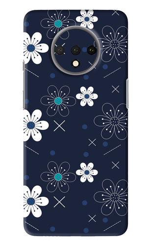 Flowers 4 OnePlus 7T Back Skin Wrap