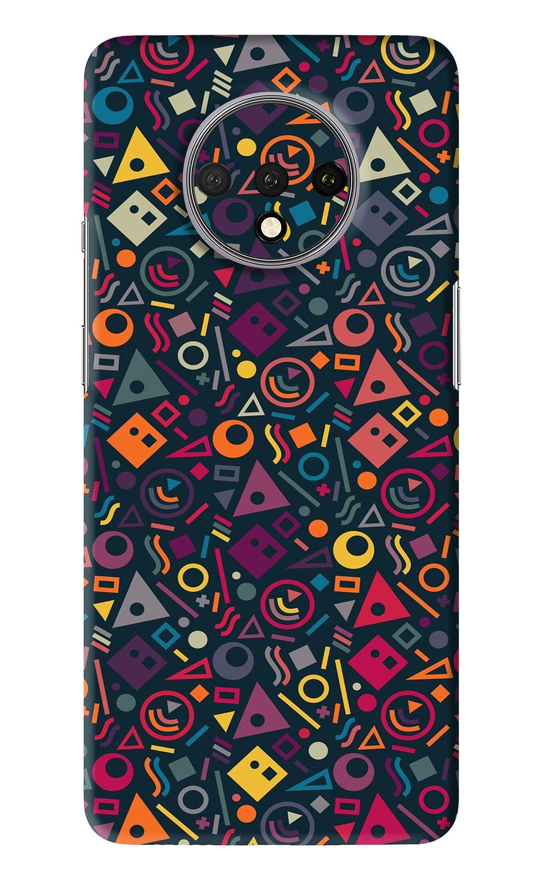 Geometric Abstract OnePlus 7T Back Skin Wrap