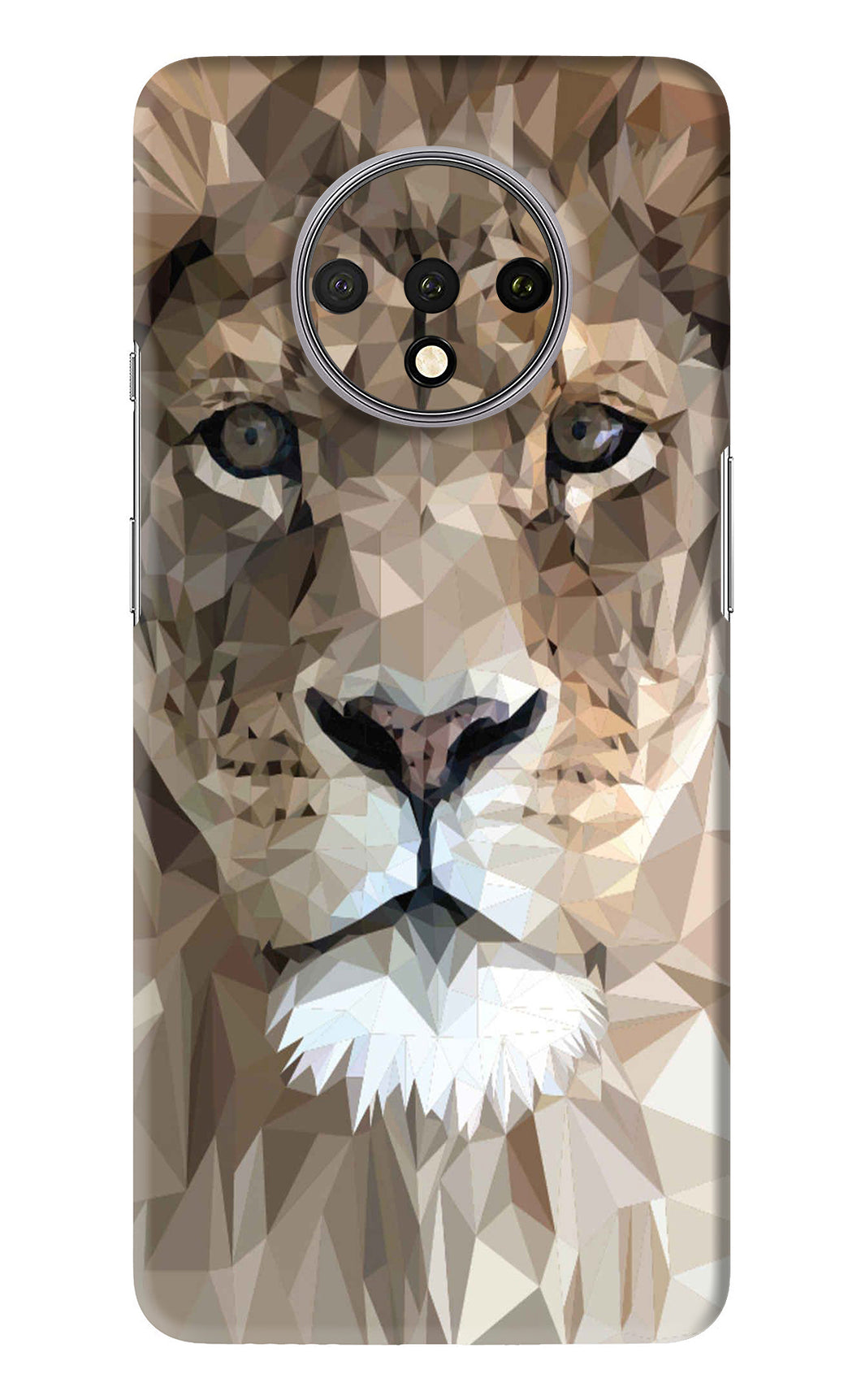 Lion Art OnePlus 7T Back Skin Wrap