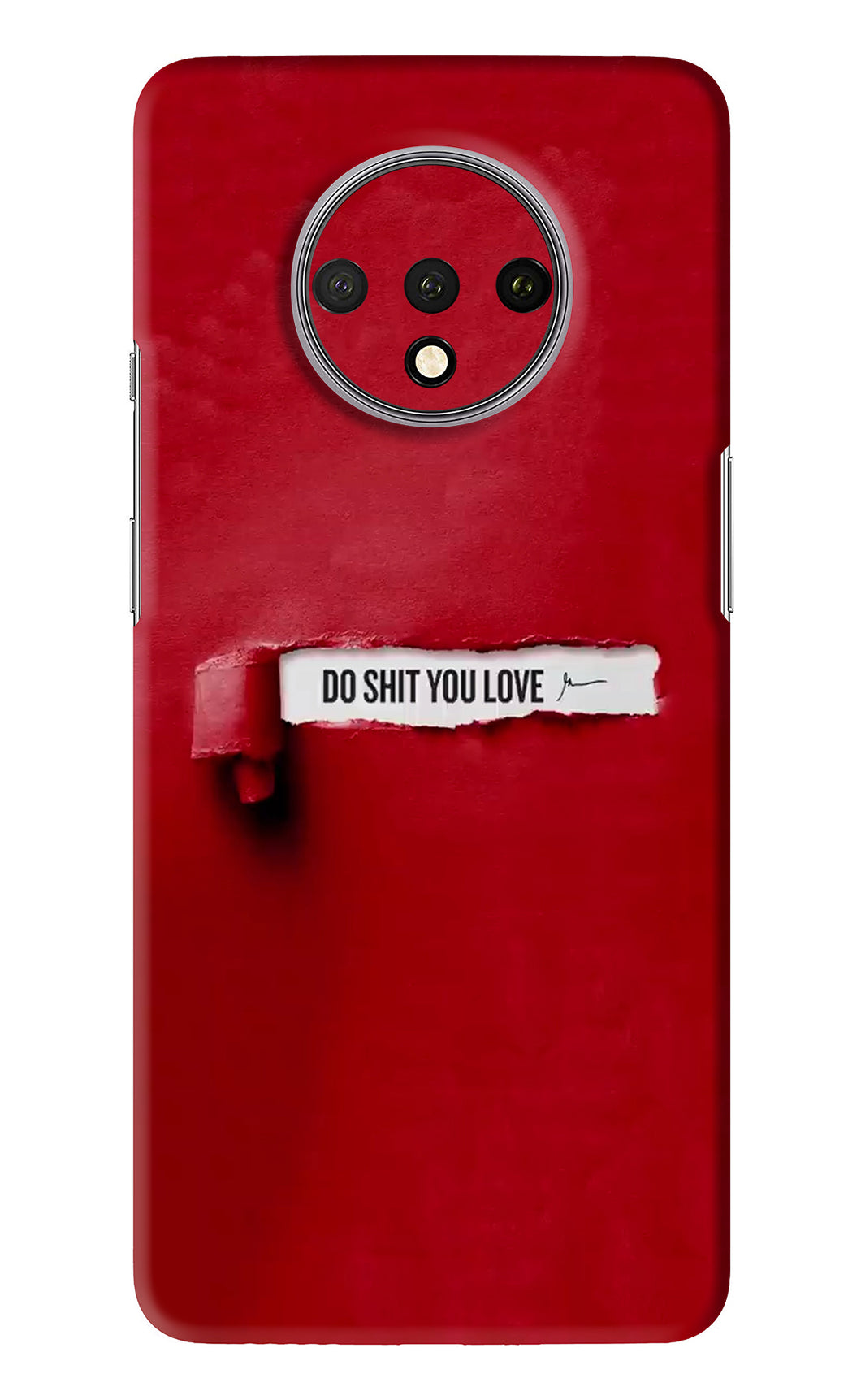 Do Shit You Love OnePlus 7T Back Skin Wrap