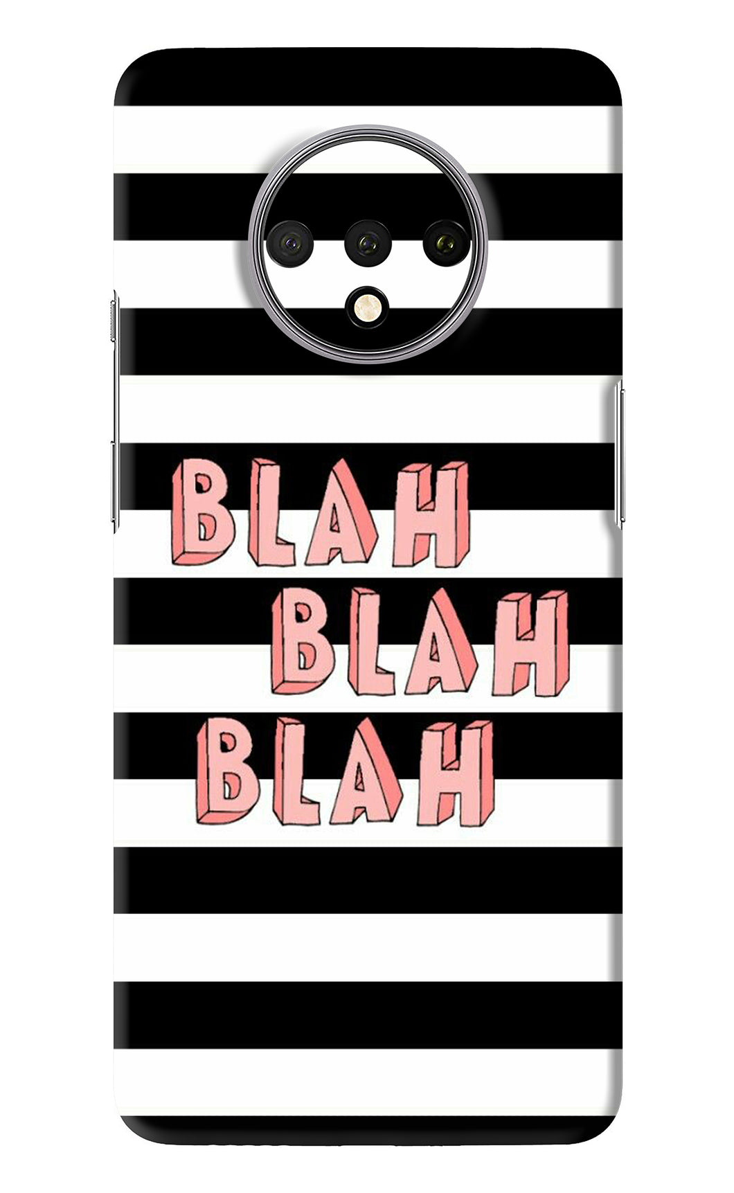 Blah Blah Blah OnePlus 7T Back Skin Wrap