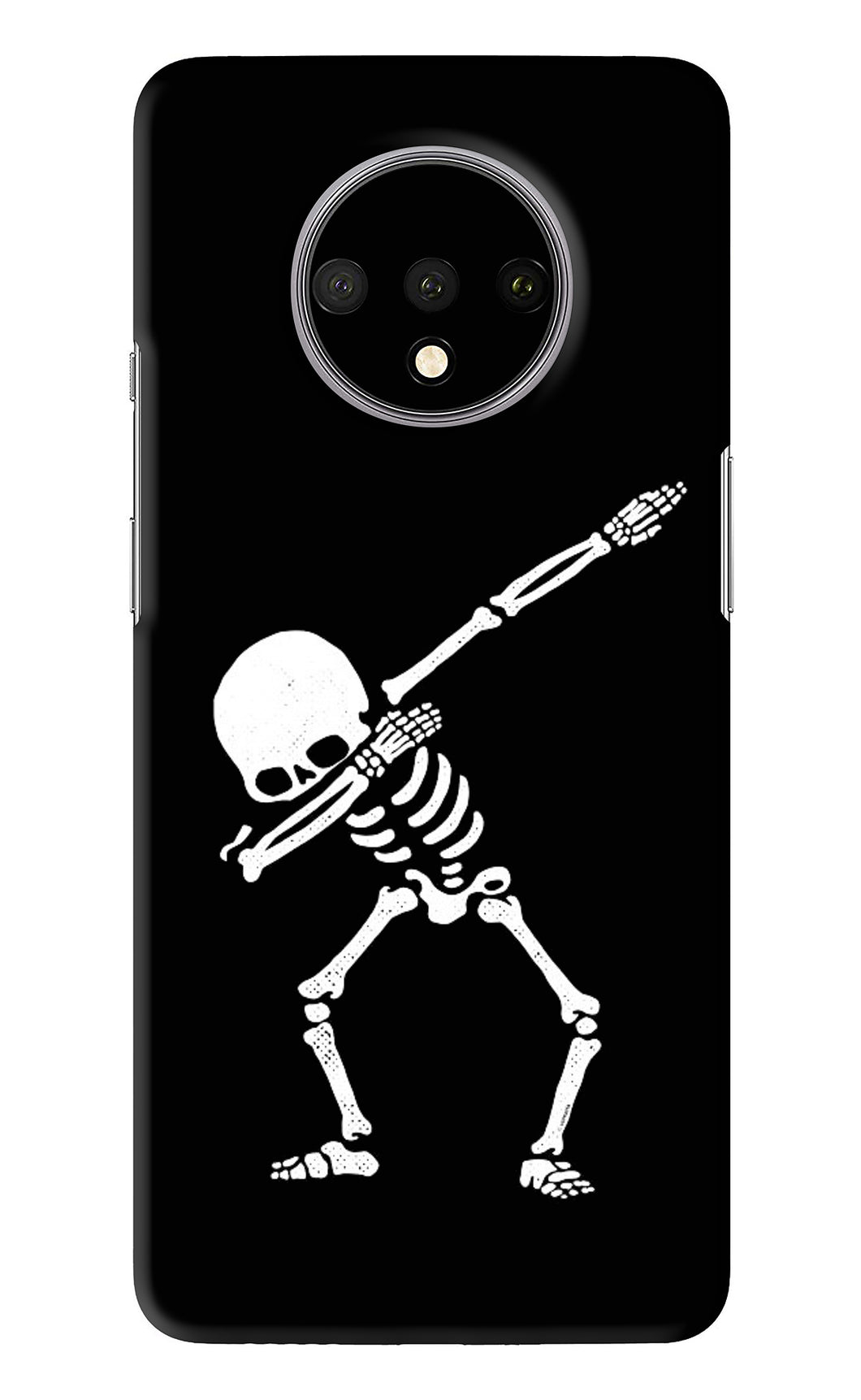 Dabbing Skeleton Art OnePlus 7T Back Skin Wrap