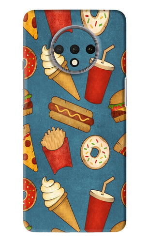 Foodie OnePlus 7T Back Skin Wrap