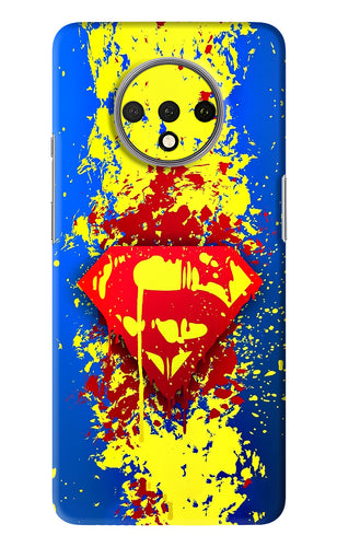 Superman logo OnePlus 7T Back Skin Wrap