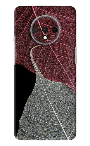 Leaf Pattern OnePlus 7T Back Skin Wrap