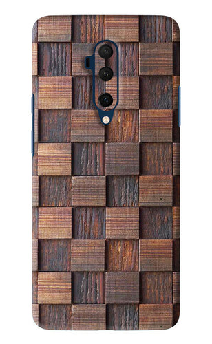 Wooden Cube Design OnePlus 7T Pro Back Skin Wrap