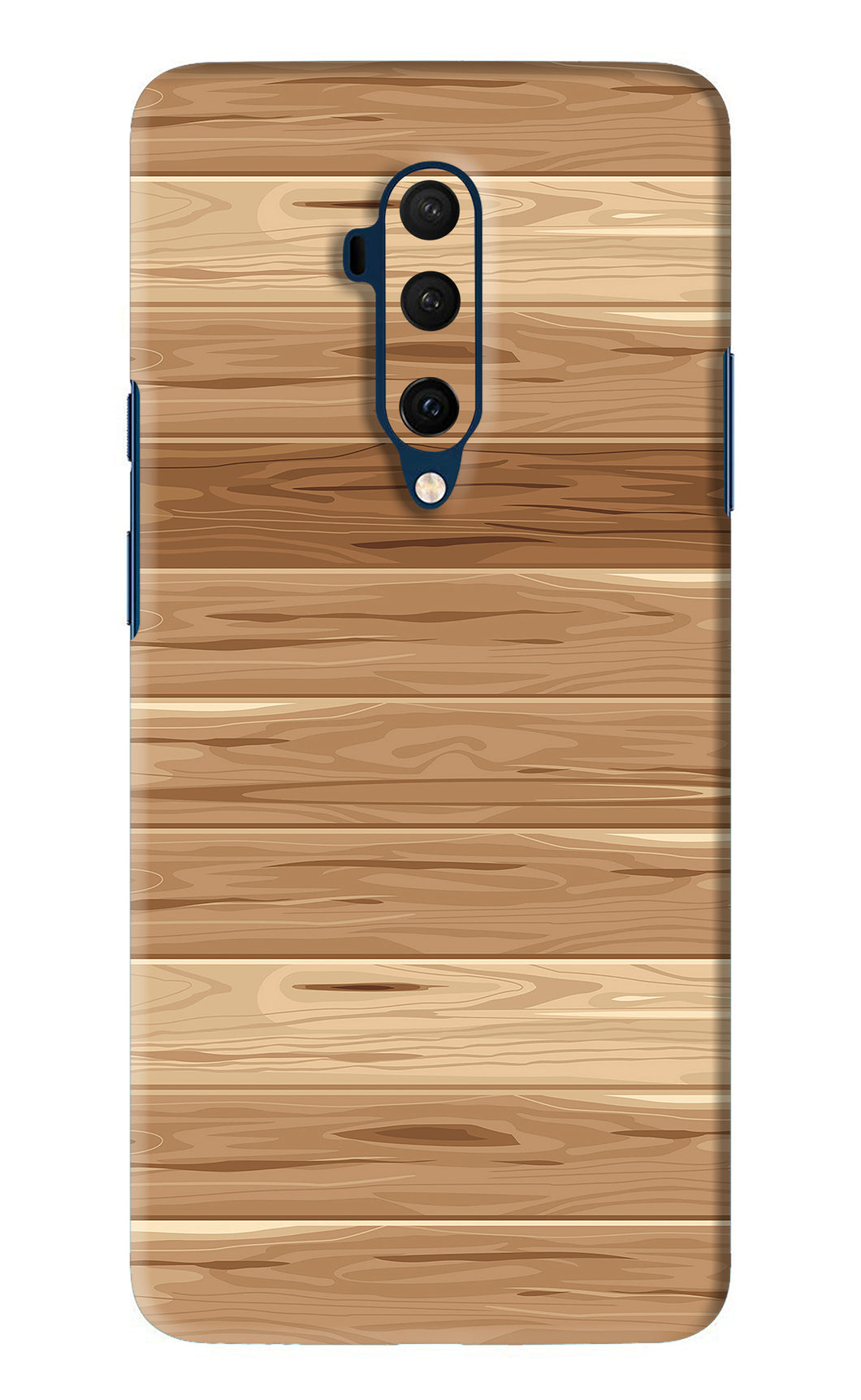 Wooden Vector OnePlus 7T Pro Back Skin Wrap