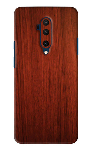 Wooden Plain Pattern OnePlus 7T Pro Back Skin Wrap