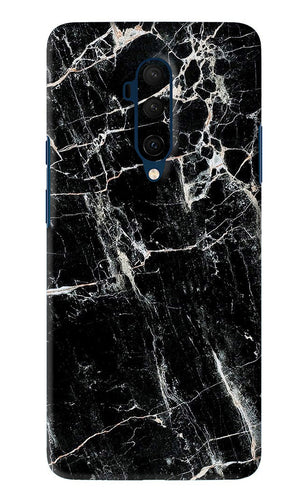 Black Marble Texture 1 OnePlus 7T Pro Back Skin Wrap