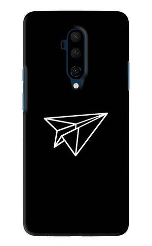 Paper Plane White OnePlus 7T Pro Back Skin Wrap