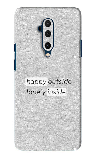 Happy Outside Lonely Inside OnePlus 7T Pro Back Skin Wrap