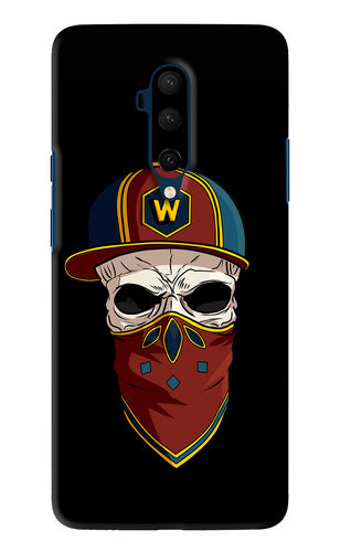 Skull OnePlus 7T Pro Back Skin Wrap
